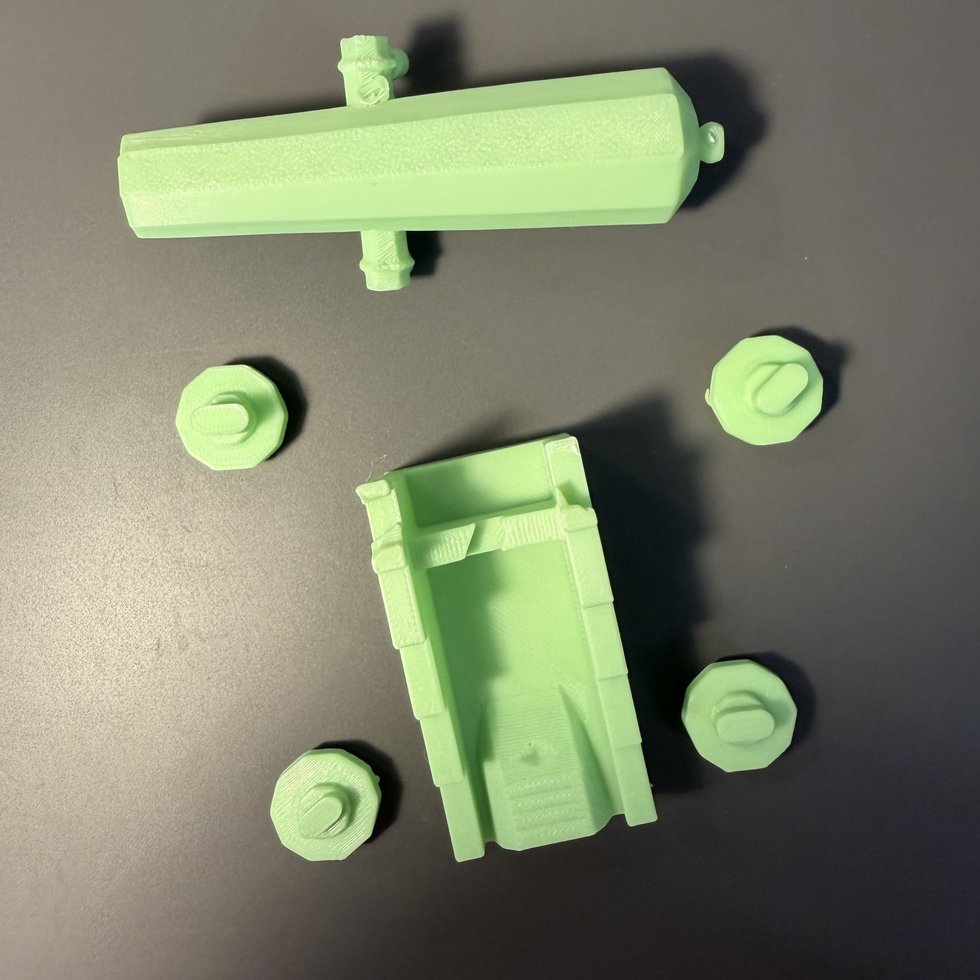 Printed parts &mdash; Cannon