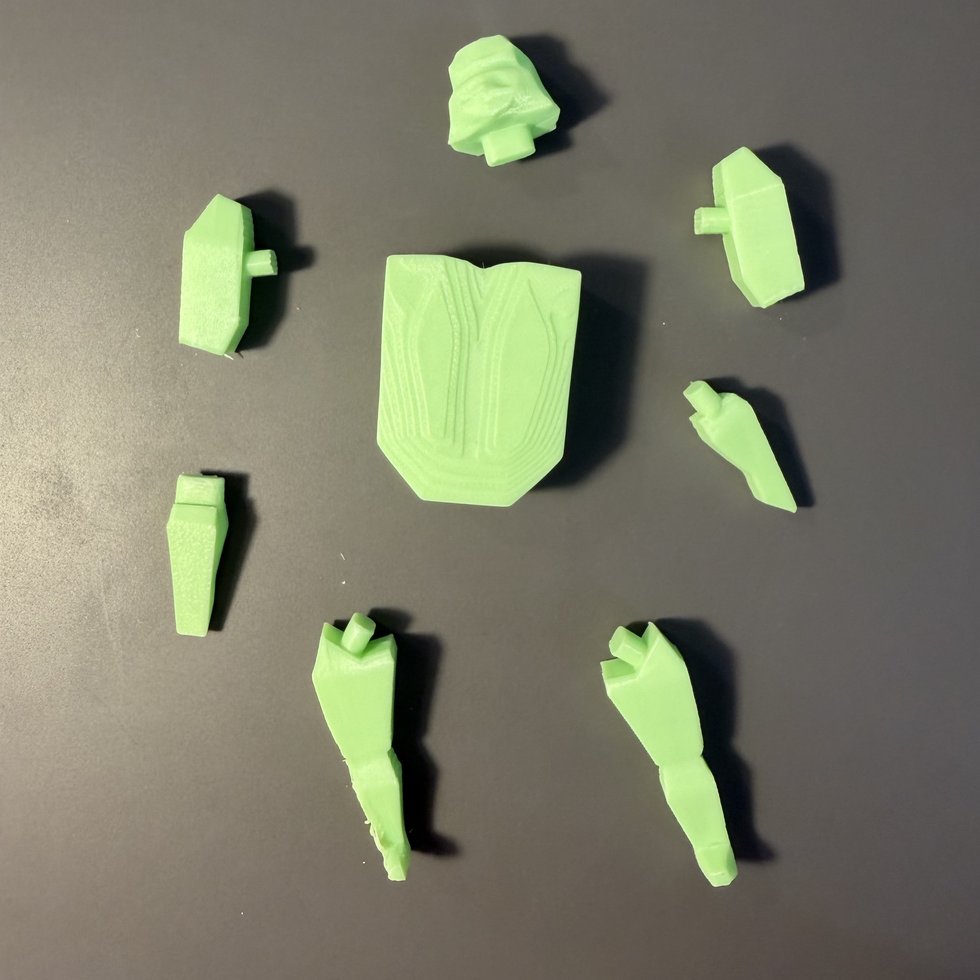 Printed parts &mdash; Gorilla