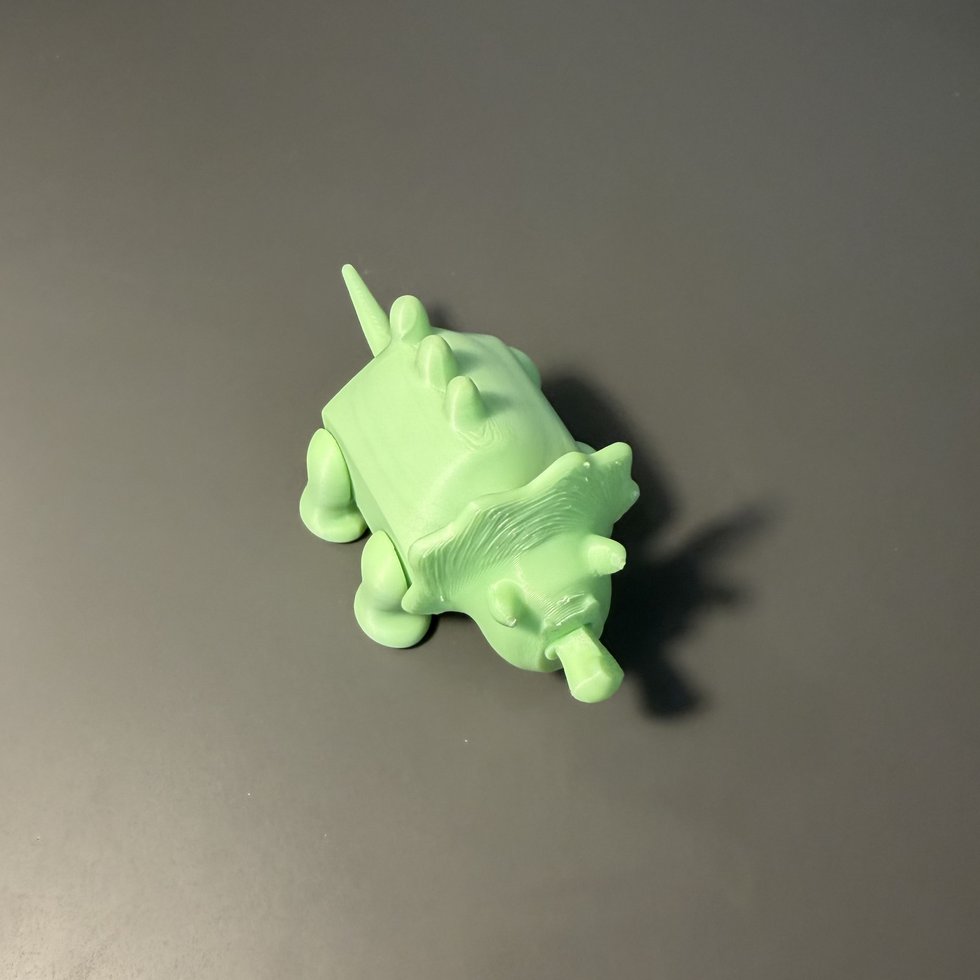 Assembled &mdash; Triceratops