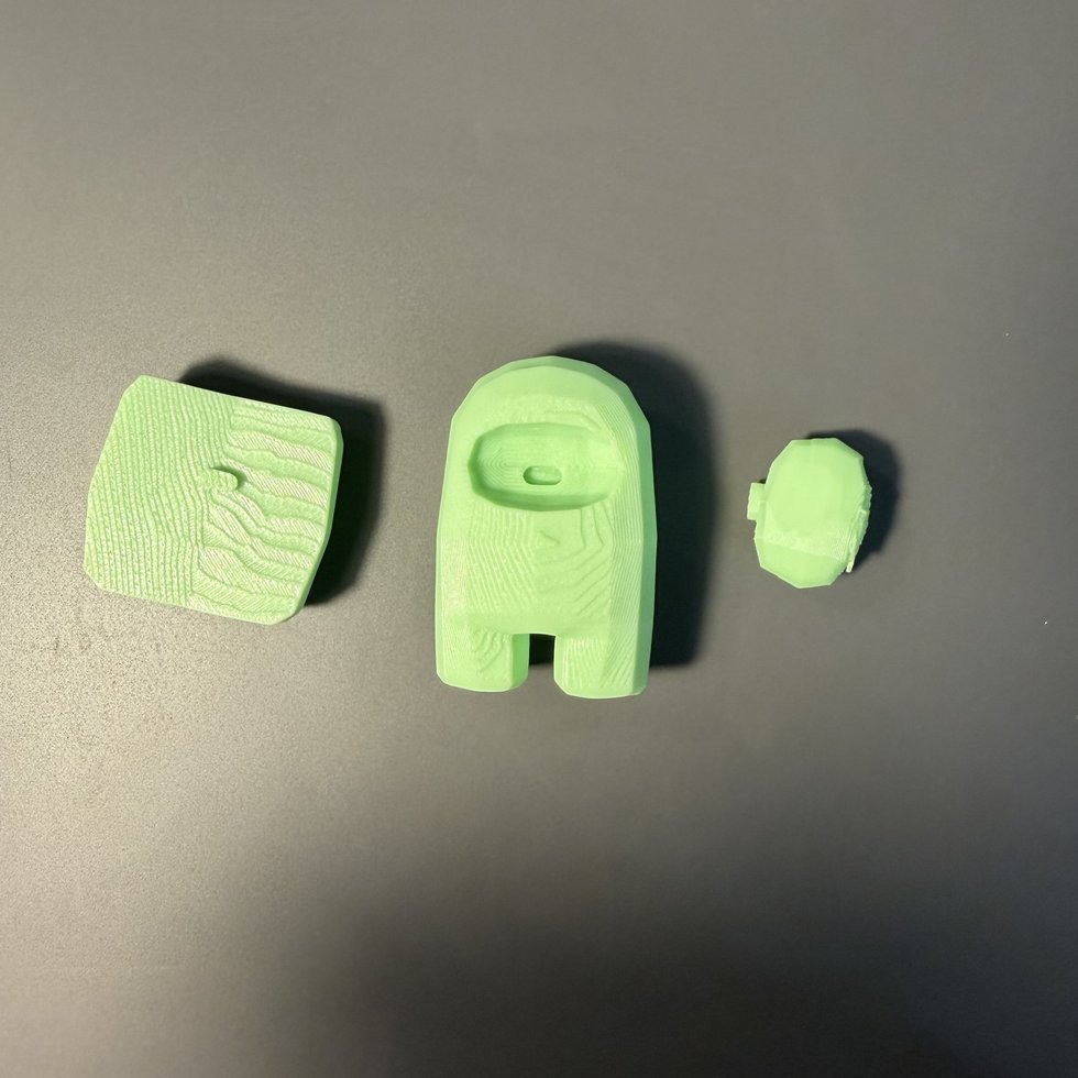 Printed parts &mdash; Spacesuit toy